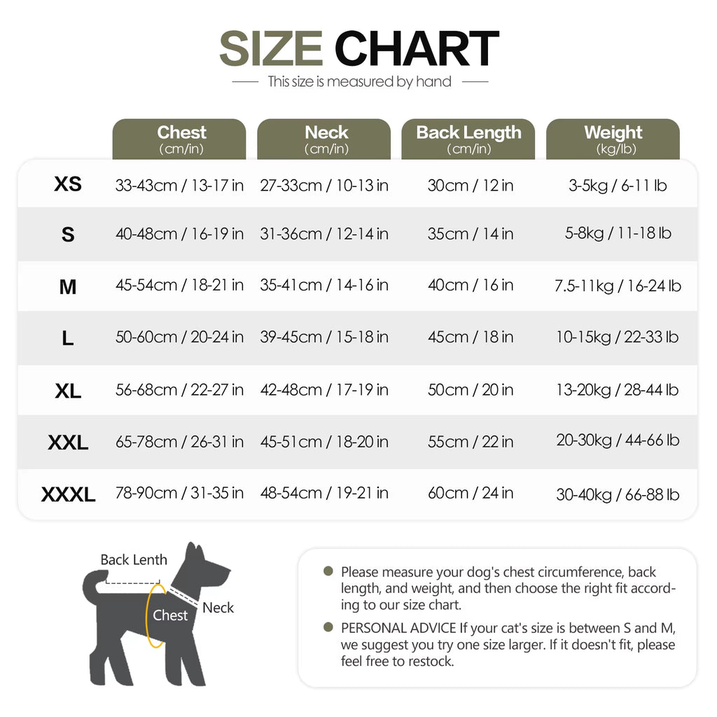 Dog Anxiety Vest and Coat-Keep Pet Calm, Dog Jacket for Thunder, Fireworks, anti Anxiety Vest for Dogs and Cat Body and Ear