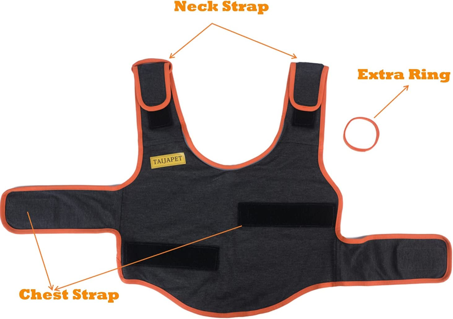Dog Anxiety Vest Anxiety Jacket for Dogs Comfort Vest for Dog Pet Anxiety Relief Shirt Thunder Jacket Shirt for Medium to Large Dogs
